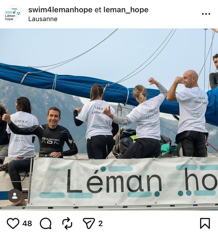 Léman Hope — capture Instagram