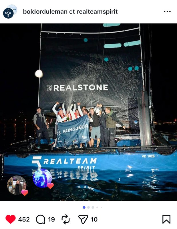 Realteam — capture Instagram